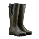 A view of a pair of men's Le Chameau Men's Vierzonord Neoprene Lined Wellington Boots on a white background