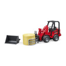 Bruder Schaffer 2630 Compact Loader Bale Gripper Toy