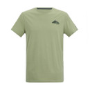 A front view of a light sage Regatta t-shirt on a white background