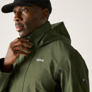 Regatta Men's Matt II Waterproof Jacket - Dark Khaki/Black
