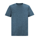 A view of a blue Regatta t-shirt on a white background