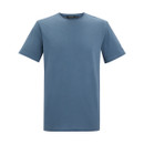 A front view of a blue Regatta t-shirt on a white background