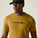 Regatta Men's Fingal Stretch Graphic T-Shirt - Wood Brown