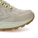 Close-up of Regatta Cruize hiking shoe showing reinforced toe bumper and textured mesh upper.