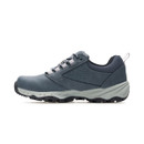 Right side view of dark grey Regatta walking shoe with Hydropel upper