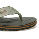 Regatta Men's Rico Flip Flops - Dark Khaki/Tea