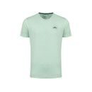 Weird Fish Men's Fished Organic Branded T-Shirt - Mint Green