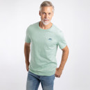 Weird Fish Men's Fished Organic Branded T-Shirt - Mint Green