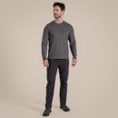 Male model wearing Black Pepper Craghoppers Nosi Pro Trouser III, front view.