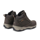 Rear three-quarter view of Regatta Amble boots, showing heel support, pull tabs, and durable outsole.