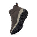 Rear outsole view of Regatta Amble boot, highlighting deep, grippy tread pattern.