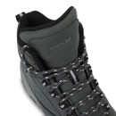 Close-up of Regatta Amble boot tongue and laces showing padded collar and branding.