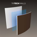 Exploded view of Tritech wall construction used in the Lay-Z-Spa Maldives Smart HydroJet Pro 7, showing layered material design for strength and durability.