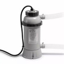 Intex electric pool heater unit with hose connections for above ground swimming pools