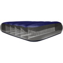 Side view of Intex inflatable airbed showing internal Fibre-Tech support structure