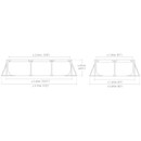 Intex Rectangular Frame Pool Set - 65cm x 260cm x 160cm