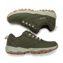 Flat lay side view of the pair, showing Hydropel branding, Regatta logo and rugged sole.