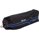 Outwell Sardis Lake double camping sofa packed in black carry bag with blue trim