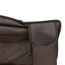 Regatta Seren XL camping chair packed in black drawstring carry bag.