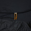 Close-up of Regatta Elkon 4 tent double zip door.