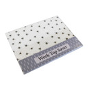 Angled view of the bee design worktop saver with packaging wrap and “Work Top Saver” label visible.
