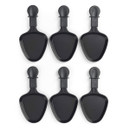 Set of six non-stick raclette pans for use with the Giles & Posner raclette grill.