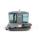 Beldray compact spot cleaner with dual water tanks, flexible hose and stain-removal nozzle on a white background.