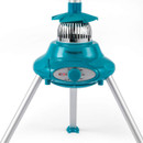 Detailed view of the Beldray heated pod base unit with integrated heating element and temperature control dial.