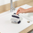Beldray sink cleaning brush with ergonomic handle and durable bristles, designed for everyday household cleaning.