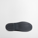 Durable black rubber outsole with a wave-pattern tread for reliable grip.