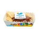 Gwynedd Confectioners Chocolate Fish & Chips novelty gift featuring milk chocolate fish and white chocolate chips in a seaside-style tray, perfect as a fun British chocolate gift, stocking filler, birthday treat or seaside souvenir.