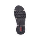 Close-up of the black rubber outsole showing the textured tread pattern for enhanced grip.