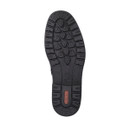 Close-up of the black rubber outsole showing the textured tread pattern for everyday grip.