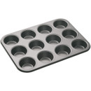 KitchenCraft MasterClass Non-Stick Baking Tin - 12 Hole