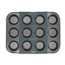 KitchenCraft MasterClass Non-Stick Baking Tin - 12 Hole