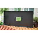 Garland Giant Gravel Tray displayed on a wooden surface, showing its spacious rectangular design for greenhouse and garden use.
