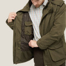 Hoggs of Fife Men's Kincraig Waterproof Field Jacket - Olive Green Hoggs of Fife Men's Kincraig Waterproof Field Jacket - Olive Green