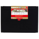 Closed black PortaPuzzle Standard jigsaw storage case with fastening flaps and packaging labelled for 500–1,000-piece puzzles.