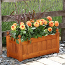 AFK Classic Wooden Trough, Beech - 26in