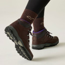 Regatta Women's Bainsford Mid Walking Boots - Chestnut/Alpine Purple