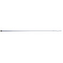 Shires Schooling Whip in navy, featuring a long flexible shaft, slim handle and short curved lash for horse riding and training.