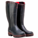 Diagonal view of a pair of Bronze Aigle Parcours Wellington Boots