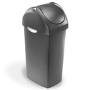 Simplehuman 60 Litre Swing Lid Bin - Grey