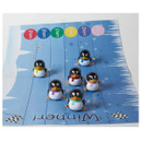 A view of a game in penguin Christmas crackers