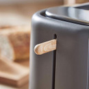 Tower Scandi Style Toaster - Grey, 2 Slice