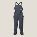 navy, insulated overalls with adjustable black shoulder straps, designed for outdoor or workwear use. The fabric looks durable and weather-resistant. navy, insulated overalls with adjustable black shoulder straps, designed for outdoor or workwear use. The fabric looks durable and weather-resistant.