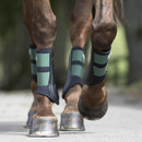 LeMieux Grafter Brushing Boots, Set of 2 - Hunter Green