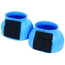 Saxon Ribbed Bell Boots - Light Blue