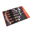 Tactix Go Through Screwdriver Set - 6 Piece