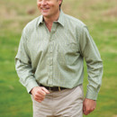 Champion Men's Cartmel Long Sleeved Shirt - Olive